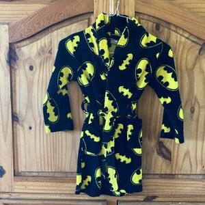 Boys Batman black yellow robe size S (4/5)